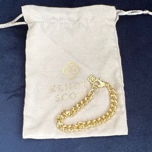 Kendra Scott Gold Vincent Chain Bracelet